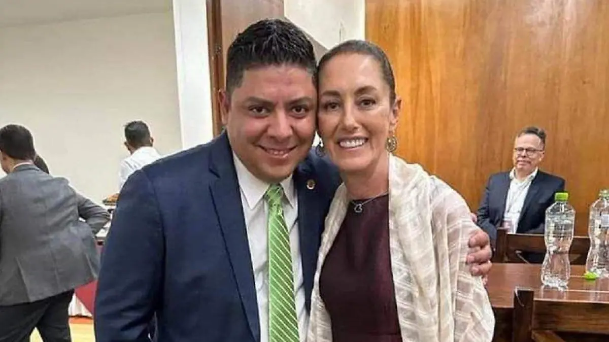 Ricardo Gallardo y Claudia Sheinbaum